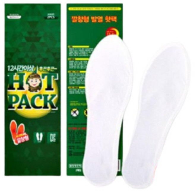더나은 뜨겁데이 깔창형 발열 핫팩, 10개