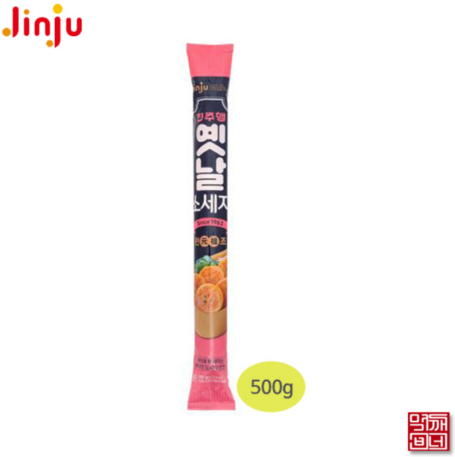 [먹깨비네] 진주햄 옛날소세지500g 분홍소세지, 500g, 1개