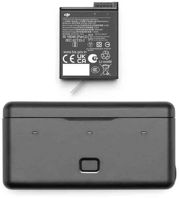 DJI 오스모 액션 익스트림 배터리 플러스 (1950mAh) 6 5 프로 360 재고 있음, 05 1 Battery Plus Kit