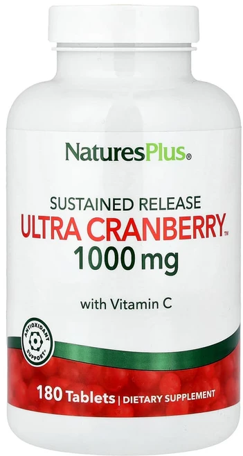 네이쳐스플러스 서방형 Ultra Cranberry 1000mg 180정, 1개 - 쿠팡