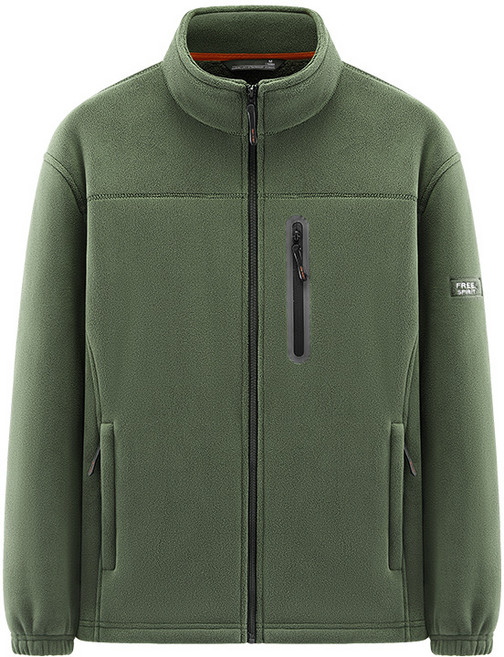 써니핏 남성 밀리터리 플리스 양털 자켓 점퍼 집업 빅사이즈 ( L ~ 5XL ) S1036