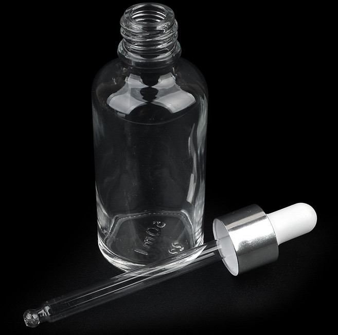 스포이드병 50ml 앰플병 스포이드 공병 앰플 용기, 투명, 1개