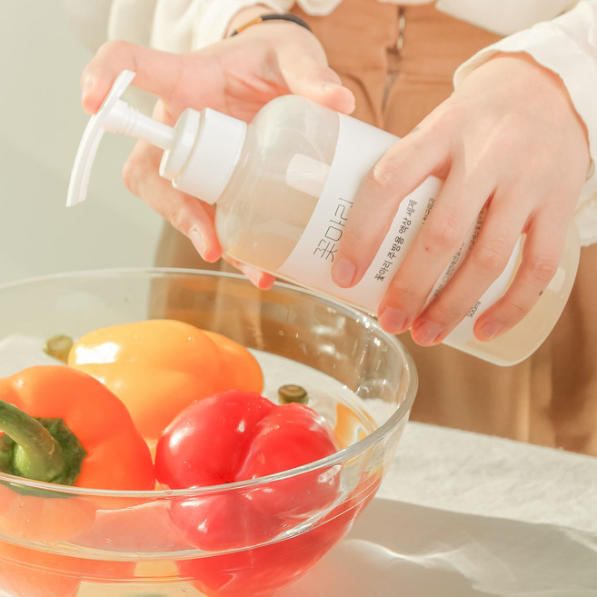 꽃마리 과일채소용 1종 주방세제 젖병 제주허브, 1개, 500ml