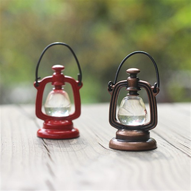 미니캠핑랜턴(5color) 미니어쳐소품, 적동, 1개