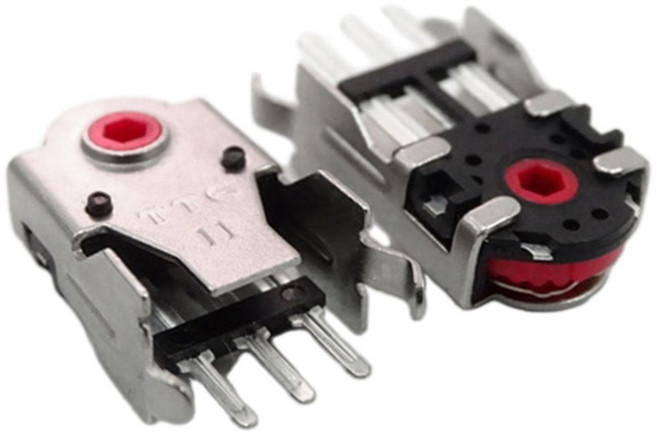 700 TTC 600 코어 정확도 방진 11MM 골드 인코더 실버 높은 300 RI 그린 디코더 마우스, 1개, as shown 1