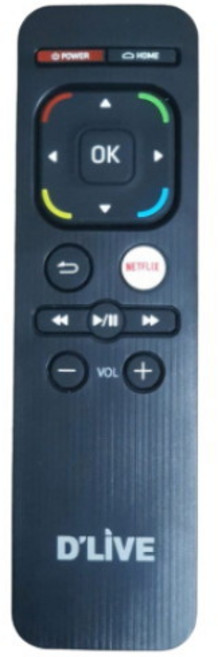 딜라이브 플러스 OTT 셋톱박스 H3 H5 겸용 적외선 리모컨 리모콘, 1개