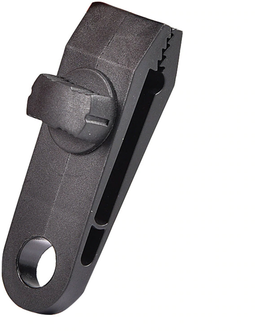 초강력 고강도 나사식 타프 클립 / 천막 텐트 고정용 / 어닝룸 캠핑 차박, 검정