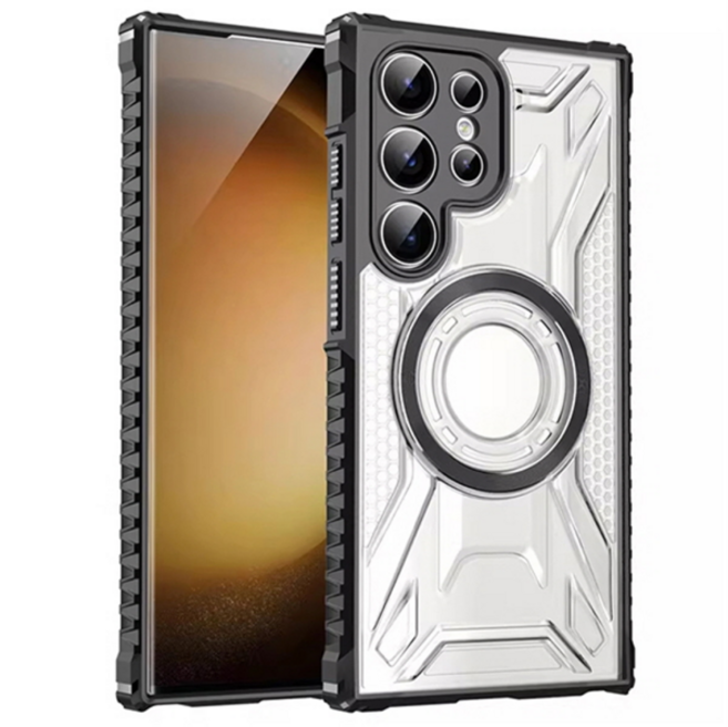 [수나르] 갤럭시S25 S25플러스 S25울트라 S25엣지 S25FE 맥세이프 투명 풀커버 범퍼 하드 핸드폰 케이스