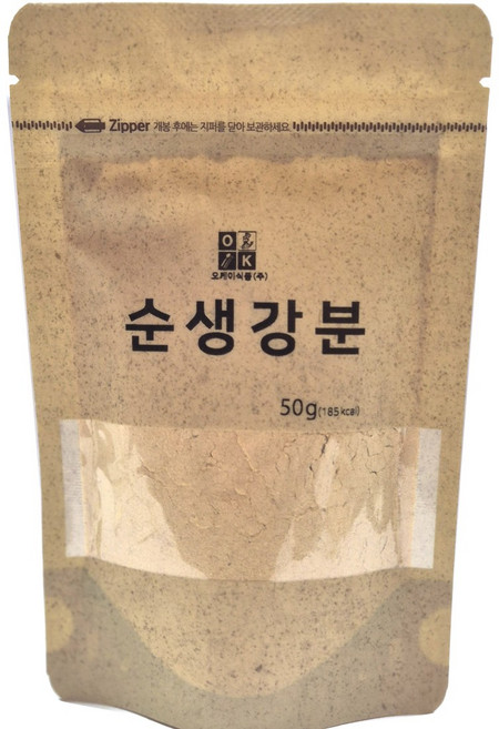 순생강분 50g 생강 가루 분말, 1개
