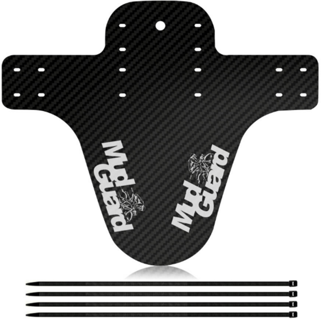 셀렉트템 자전거 MTB 로드 머드가드 흙받이 튐방지 물받이, 블랙, 1개