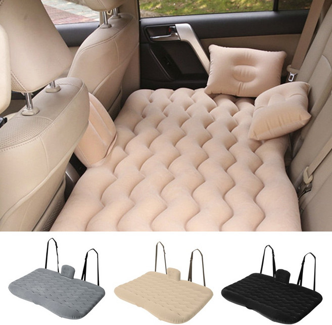 차량용 에어매트 차박매트 트렁크매트 뒷자석침대 쿠션 SUV RV 자동차 차박용 매트리스, 그레이, 1개