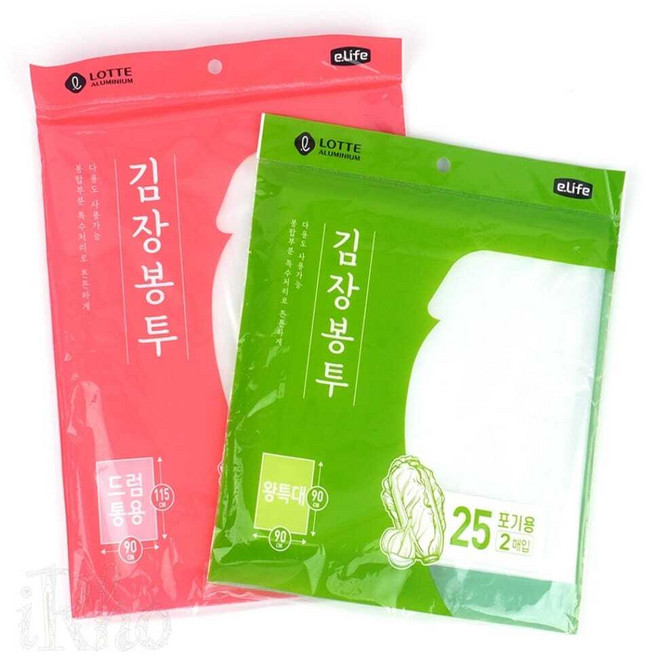 대용량 김장봉투 비닐 봉투 견고한, 드럼통용, 1개
