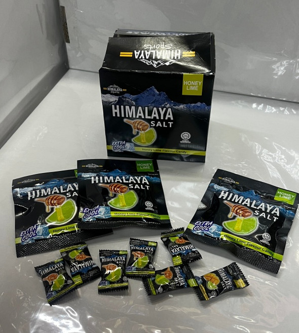 HIMALAYA 蜂蜜檸檬鹽味潤喉糖 涼感, 25g, 72個