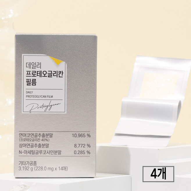 프로테오글리칸 필름 관절연골 건강 14매, 4개