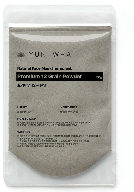 연화 천연팩 12곡 곡물팩 한방가루팩, 1개입, 1개