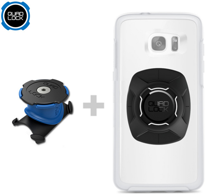 [쿼드락] Quad Lock 유니버셜 아답터 V3 핸들바 스템 마운트 자전거용 세트, 유니버셜 아답터 세트 A (바이크 마운트), 1개