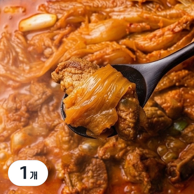 무등산식당 묵은지 돼지갈비 김치찜, 1개, 1.25kg