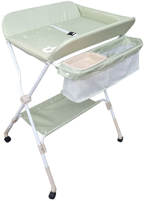 끌라로 접이식 기저귀교환대 스탠딩 기저귀갈이대, 그린