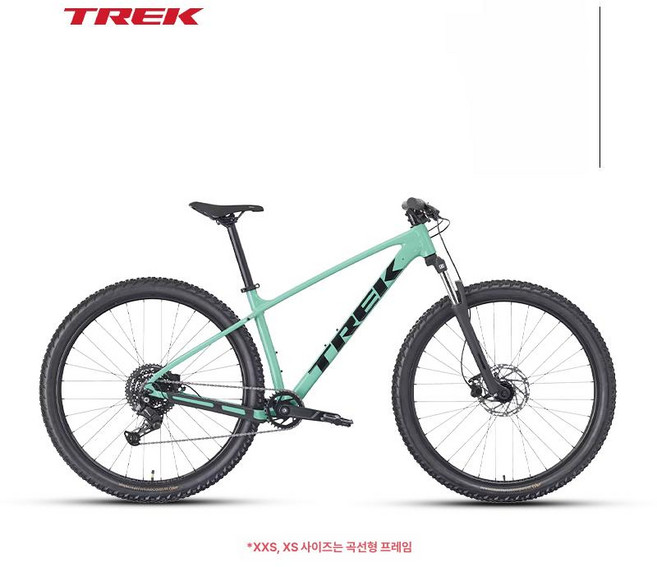 트렉자전거 자전거 트렉자전거mtb, M L 추천신장173-180CM, 8속, 블루그린 매장 수령