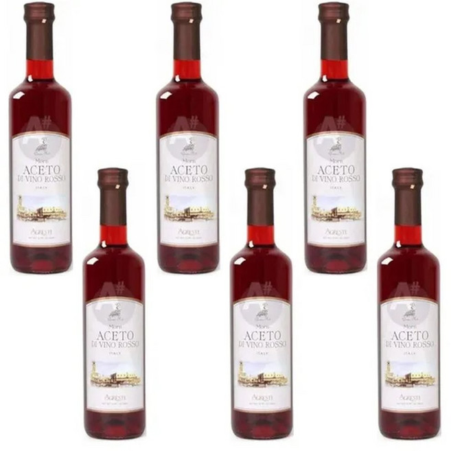 500ml X 6개 이탈리아 와인비니거 와인 식초 레드와인 디비노 발효식초