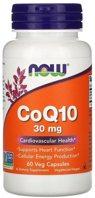 Nowfood 나우푸드 코엔자임큐텐 30mg 60정 베지 캡슐 CoQ10 코큐텐 코엔자임 큐텐 채식주의자 Vegetarian vegan 비건 kosher, 1개 - 쿠팡