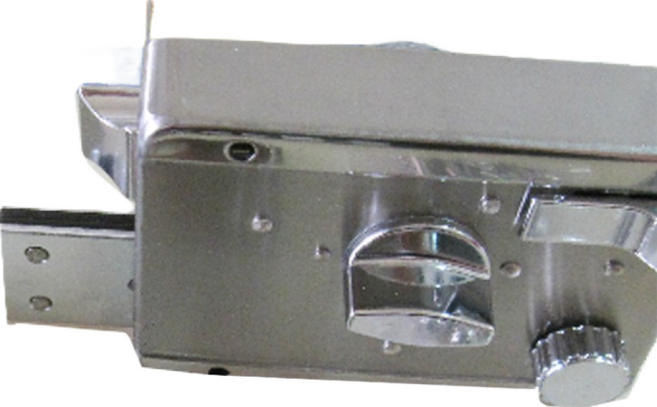 BIRD 不鏽鋼連體式四段大門鎖, 1個