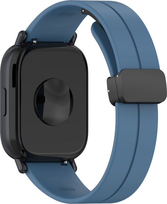 TAOMI 레드미 워치5 라이트 액티브 호환 D버클 실리콘 스트랩 밴드, 블루, 1개