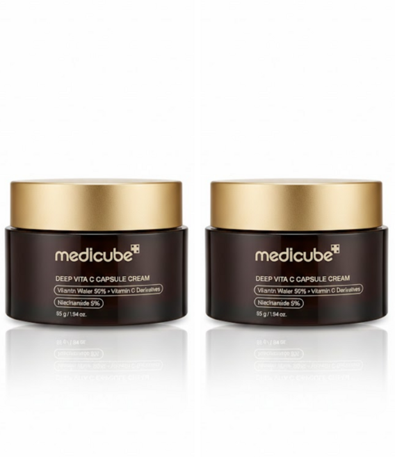 메디큐브 딥 비타C 캡슐 크림, 55g, 2개