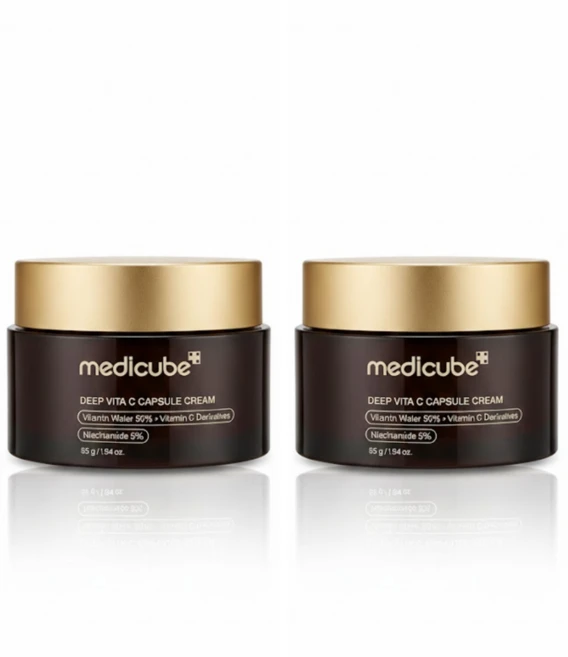 메디큐브 딥 비타C 캡슐 크림, 55g, 2개 - 쿠팡