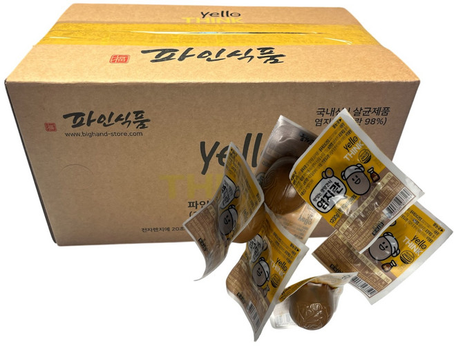 파인 엘로띵크 누드계란 염지란 영양간식, 1개