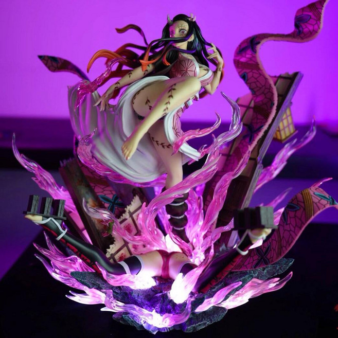 귀멸의 칼날 피규어 귀칼 기유 네즈코 뱀기둥 미개봉 랜덤박스, 랜덤, 전체 수호자 피규어 랜덤 발송, 1개