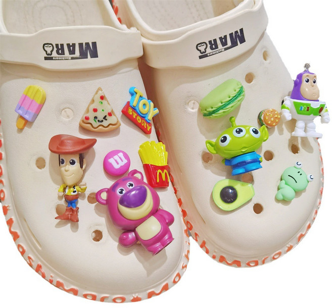 슈즈 파츠 신발장식 슈즈참 꾸미기 세트