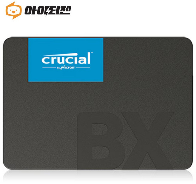 SSD 500GB 480GB 2.5인치 노트북 하드디스크 SATA 내장 마이크론 BX500
