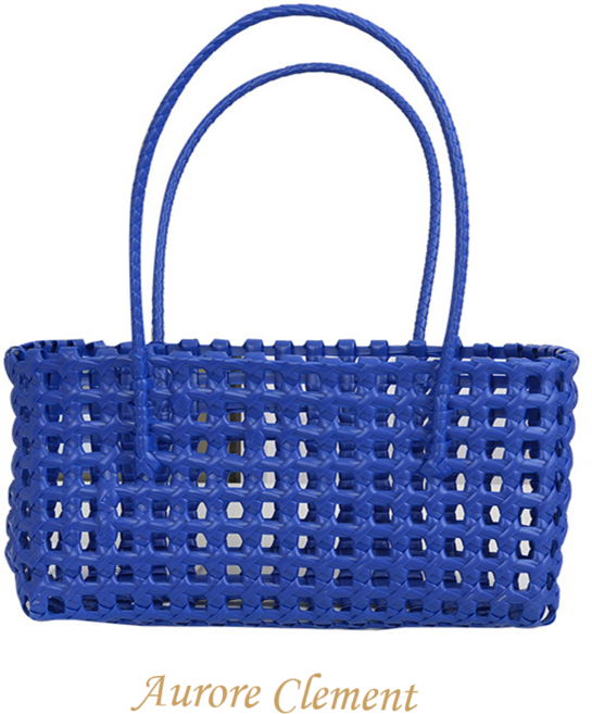 오로르클레망 [이너백포함] 최화정가방 6컬러 PVC 바구니 빨대가방 숄더백 토트백 피크닉 젤리백 물놀이가방 비치백 휴가 가방 목욕가방 사우나