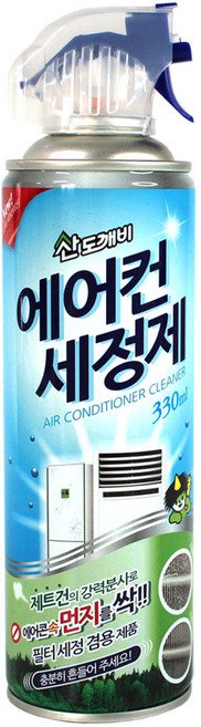 산도깨비 에어컨 세정제, 330ml, 1개