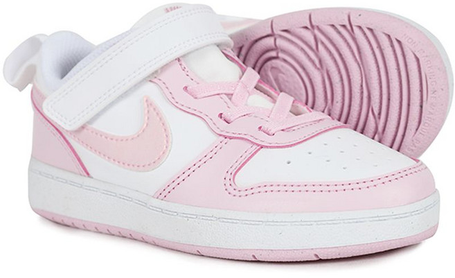 나이키 키즈 코트 버로우 로우 리크래프트 TD 핑크폼 DV5458-105