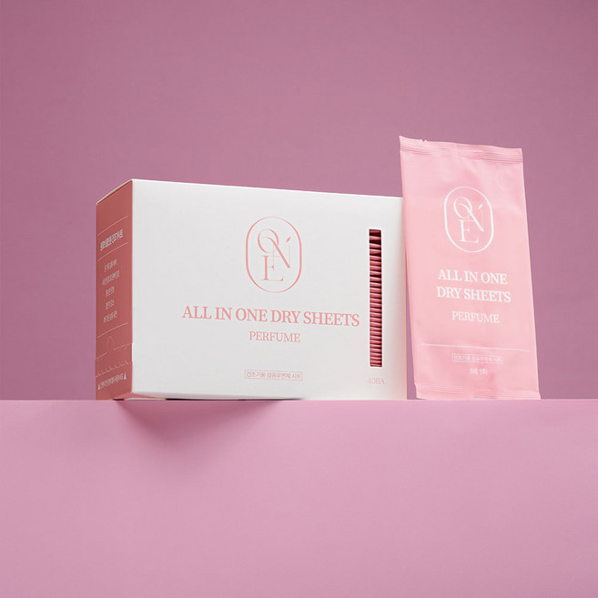 원로브 건조기시트 퍼퓸 향 1box, 40개, 10ml