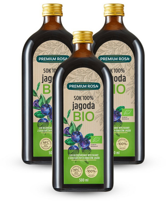 프리미엄로사 빌베리원액, 500ml, 3개