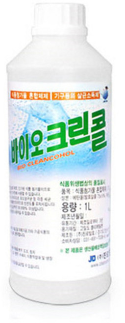 진로발효 바이오 크린콜 살균소독제, 1L, 2개
