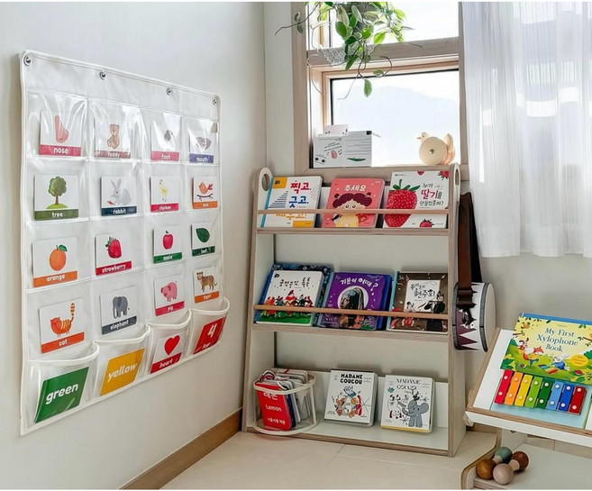 Amoo 낱말카드 포켓차트 아무차트 (기본구성 부착용품은 배송란에 메모해주세요), 꼭꼬핀추가 없음