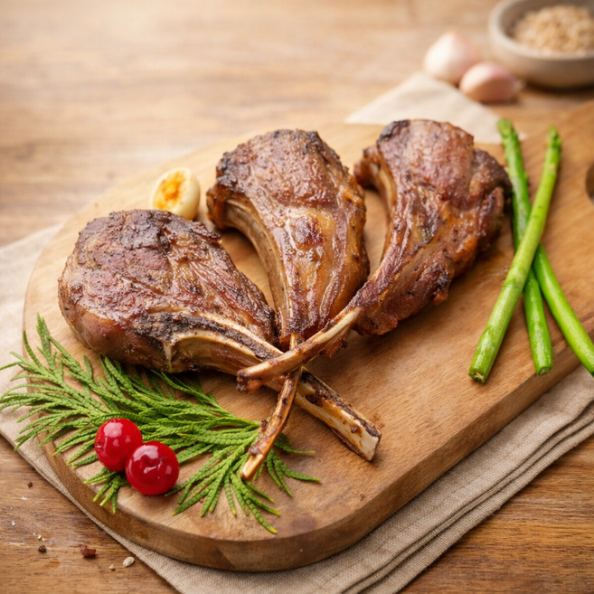 [그린푸드시스템] 냄새없는 최고급 염소 프랜치랙 300g, 1개