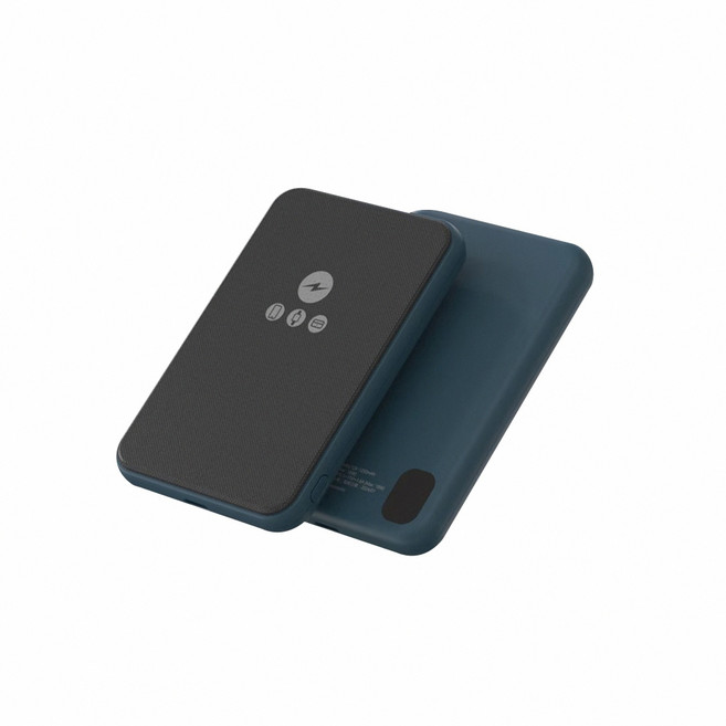 POLYBATT MINI 磁吸三用快充行動電源, 夜藍