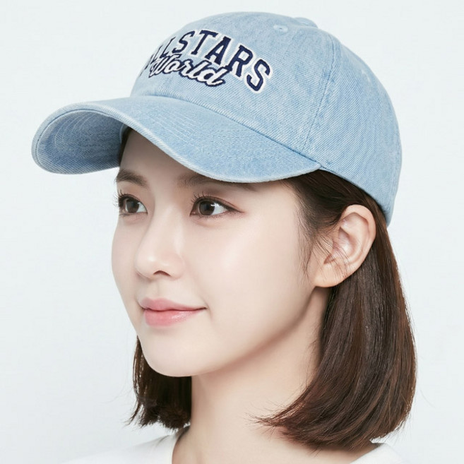 볼캡 워싱 데님 올스타즈 야구모자 남성 여성 워싱 데일리 캡모자