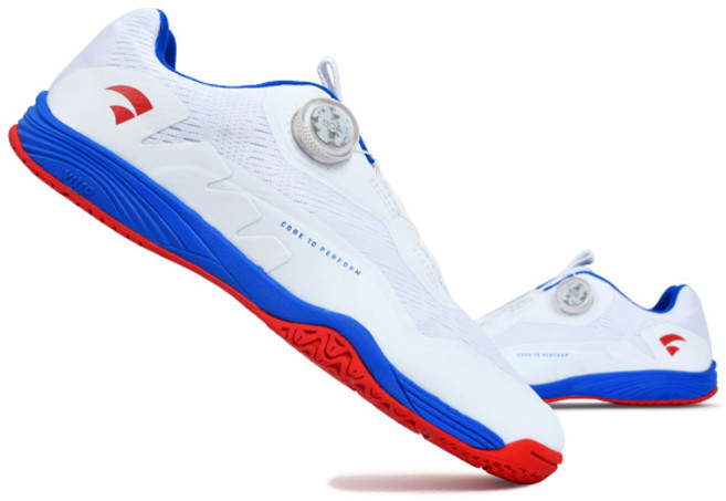 비트로 남성 여성 탁구화 듀스 화이트