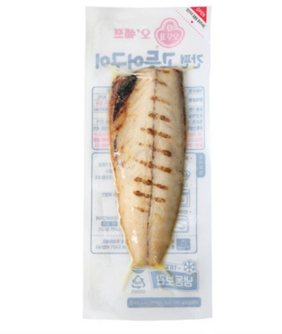오뚜기 간편 고등어구이 렌지용, 3개
