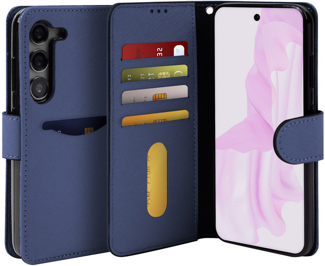 폰누리 백포켓 카드수납 가죽 다이어리 휴대폰 케이스