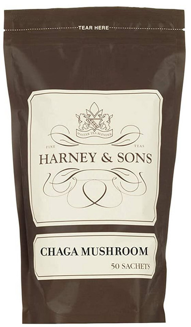 Harney & Sons 아보카도 잎 | 부드러운 아보카도 잎차 50봉지, 차가 버섯