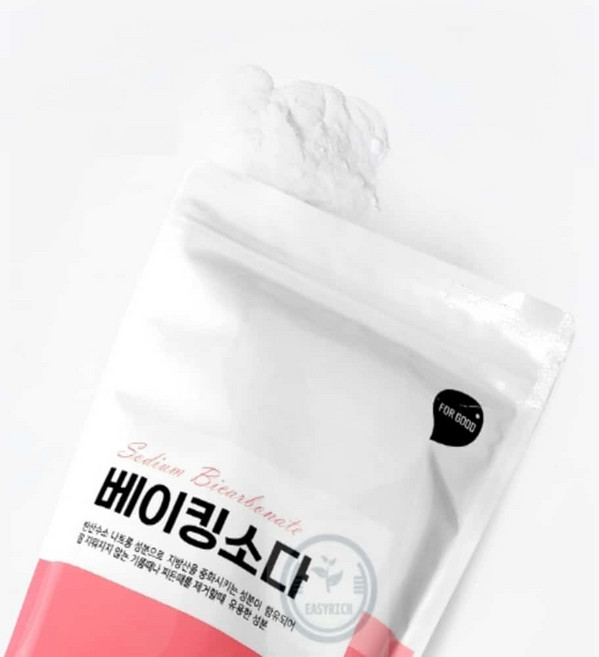 해결사의잡화점 국산 만능천연세제 베이킹소다 지퍼형리필 1kg 청소 베이킹파우더 베이킹파우더세제, 1개