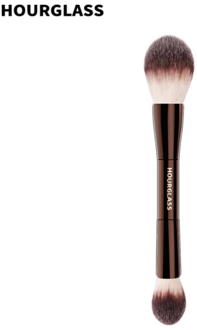 화장품 브러쉬 세트 모래시계 메이크업 No.18 베일 파우더 부드러운 섬유 헤어 더블 헤드 패션 디자인 싱글 페이스, [01] 18, 1개