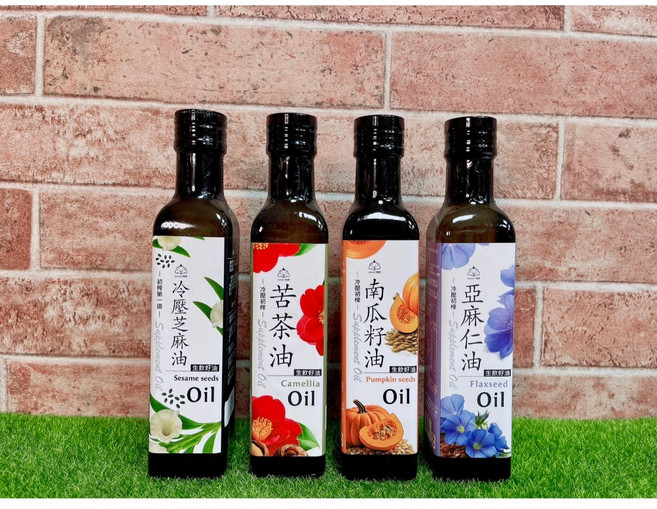 福壽 冷壓初榨 芝麻油/亞麻仁油/南瓜籽油/苦茶油 250ml 生飲好油, 1個, 亞麻仁油250ml
